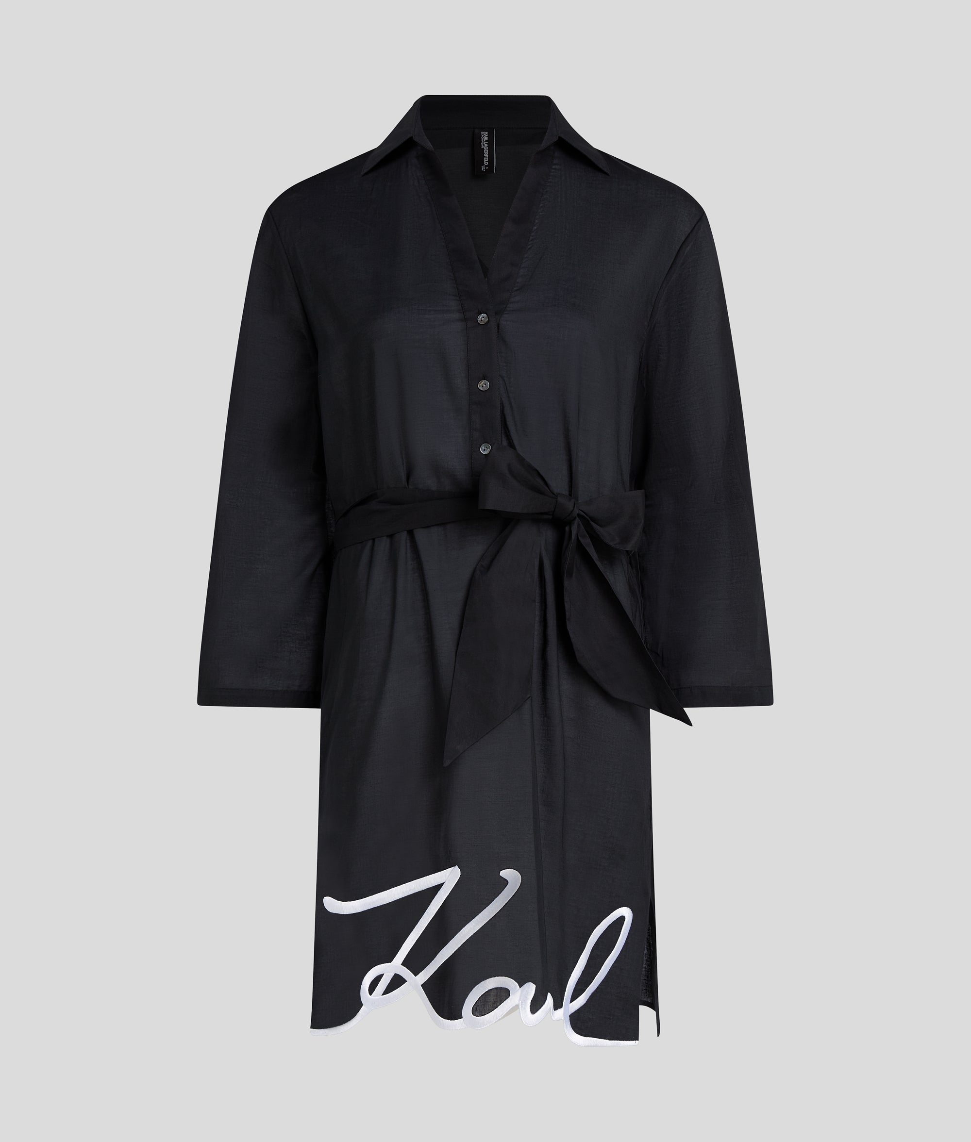 K/SIGNATURE BEACH SHIRT DRESS