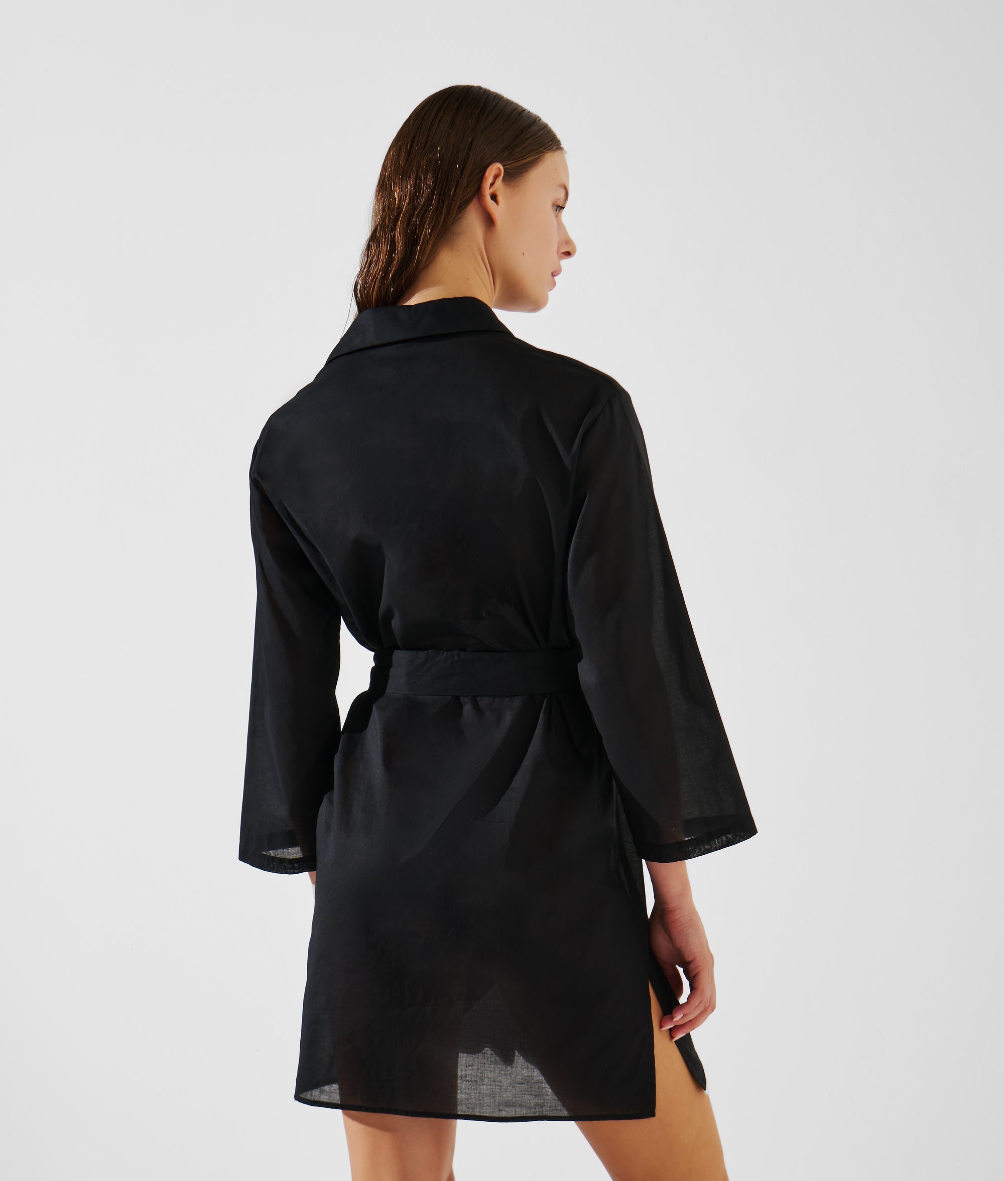 K/SIGNATURE BEACH SHIRT DRESS