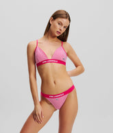 IKON STRIPE TRIANGLE PADDED BRA
