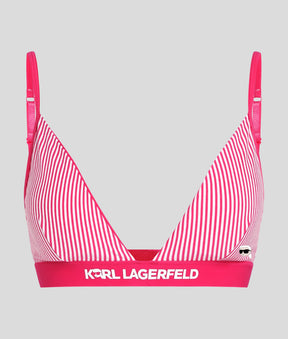 IKON STRIPE TRIANGLE PADDED BRA