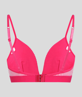 IKON STRIPE TRIANGLE PADDED BRA