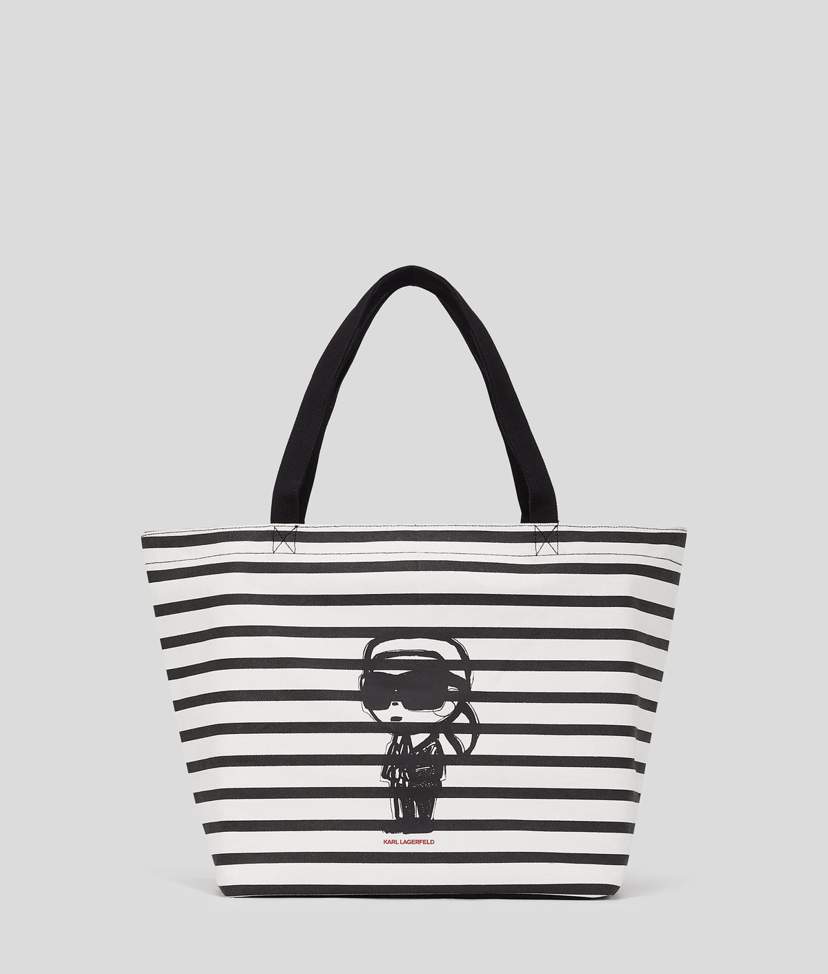 IKON STRIPED TOTE BAG