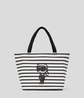IKON STRIPED TOTE BAG