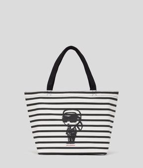 IKON STRIPED TOTE BAG