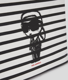 IKON STRIPED TOTE BAG