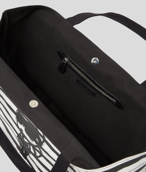 IKON STRIPED TOTE BAG