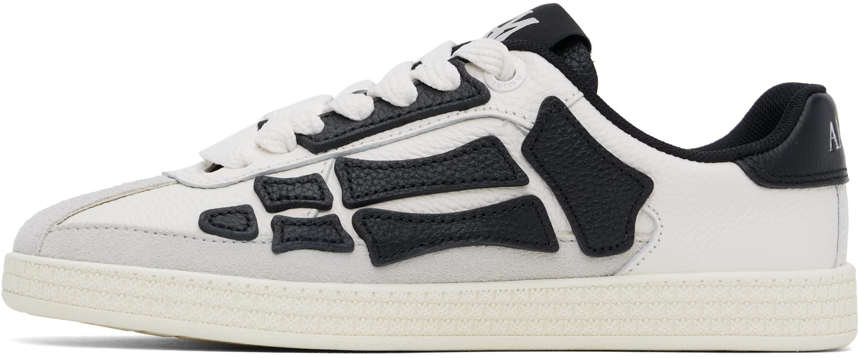 Amiri Women Black & White Pacific Bones Sneakers