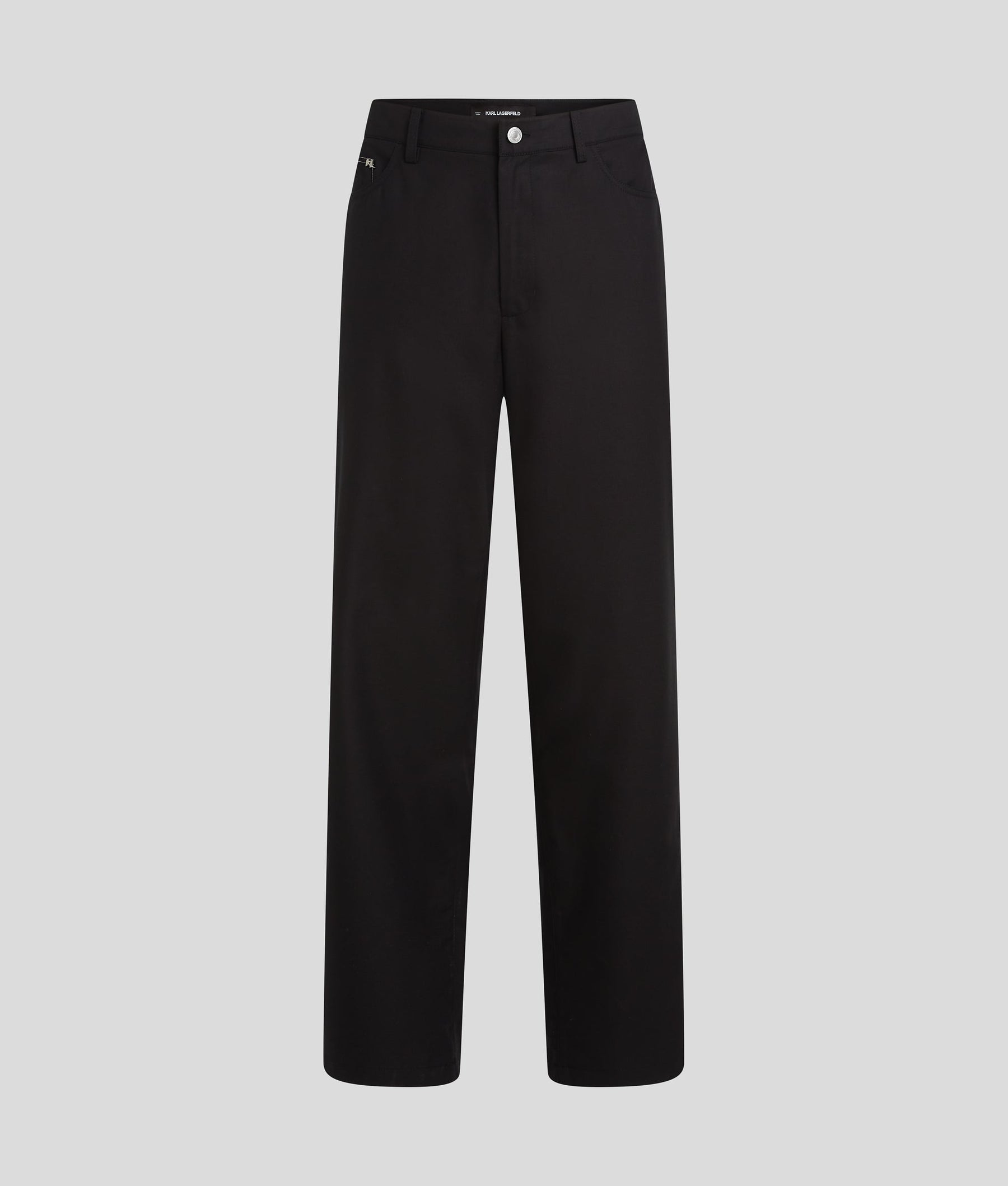 CONTRAST STITCH TROUSERS