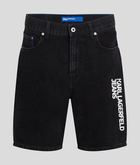 RELAXED DENIM SHORTS