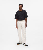 CONTRAST STITCH TROUSERS