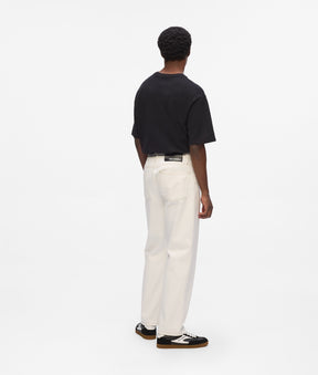 CONTRAST STITCH TROUSERS
