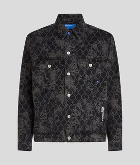 ALL-OVER PRINT DENIM JACKET