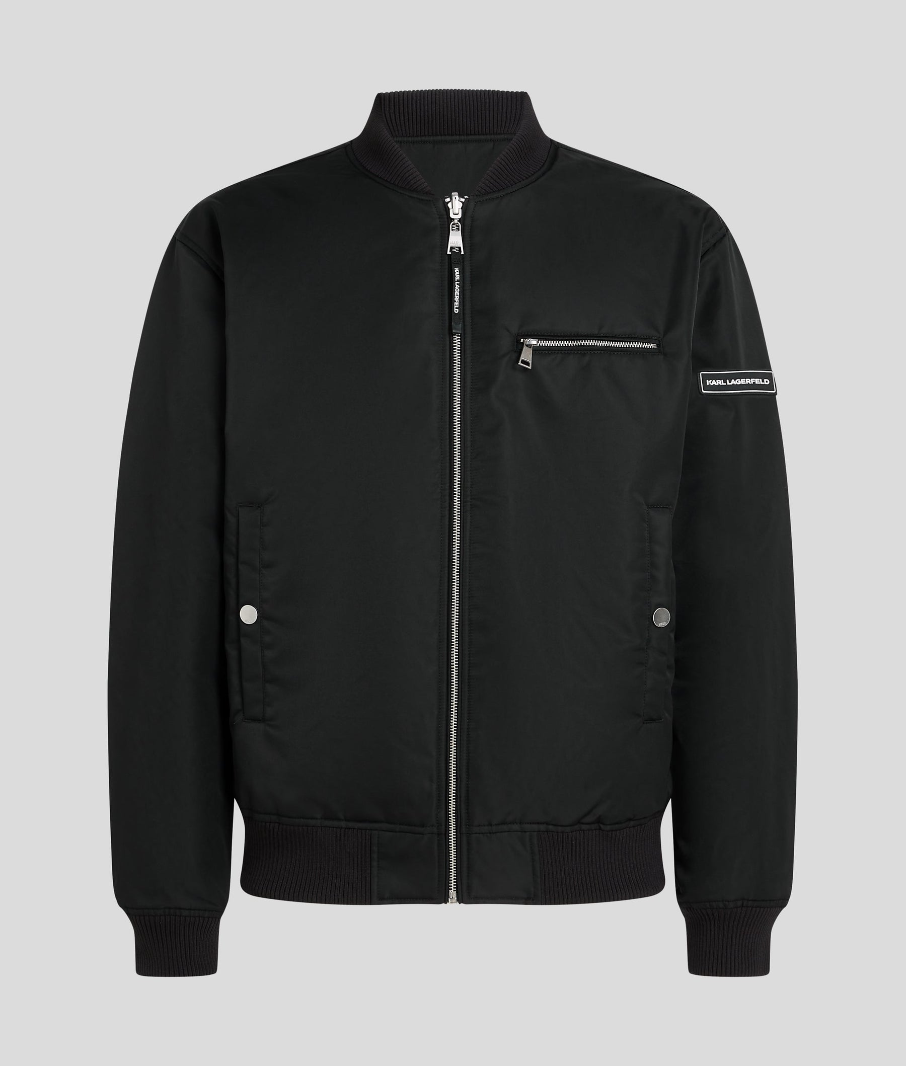 REVERSIBLE BOMBER JACKET