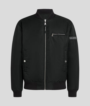 REVERSIBLE BOMBER JACKET