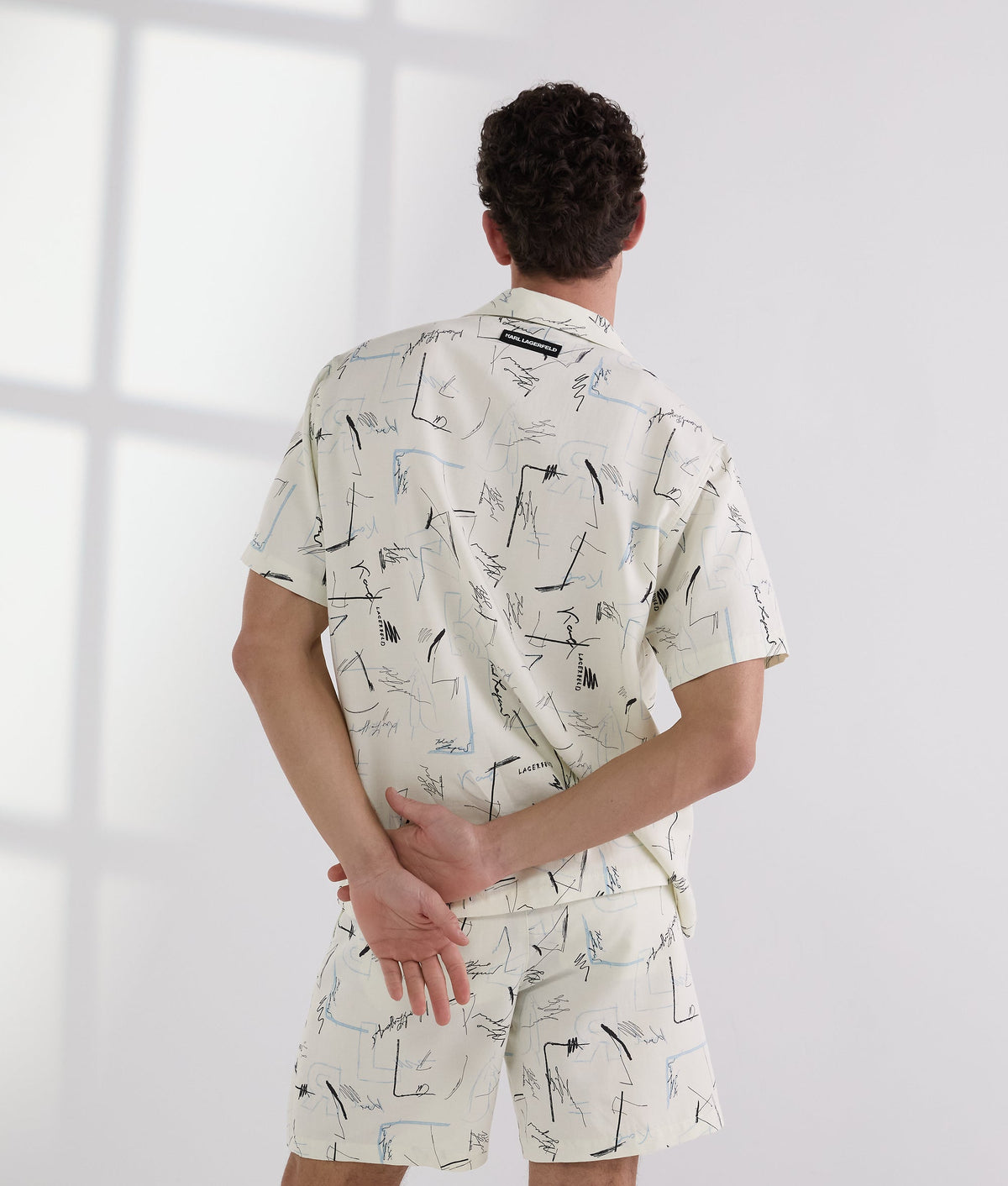 ALL-OVER-PRINT BOWLING SHIRT