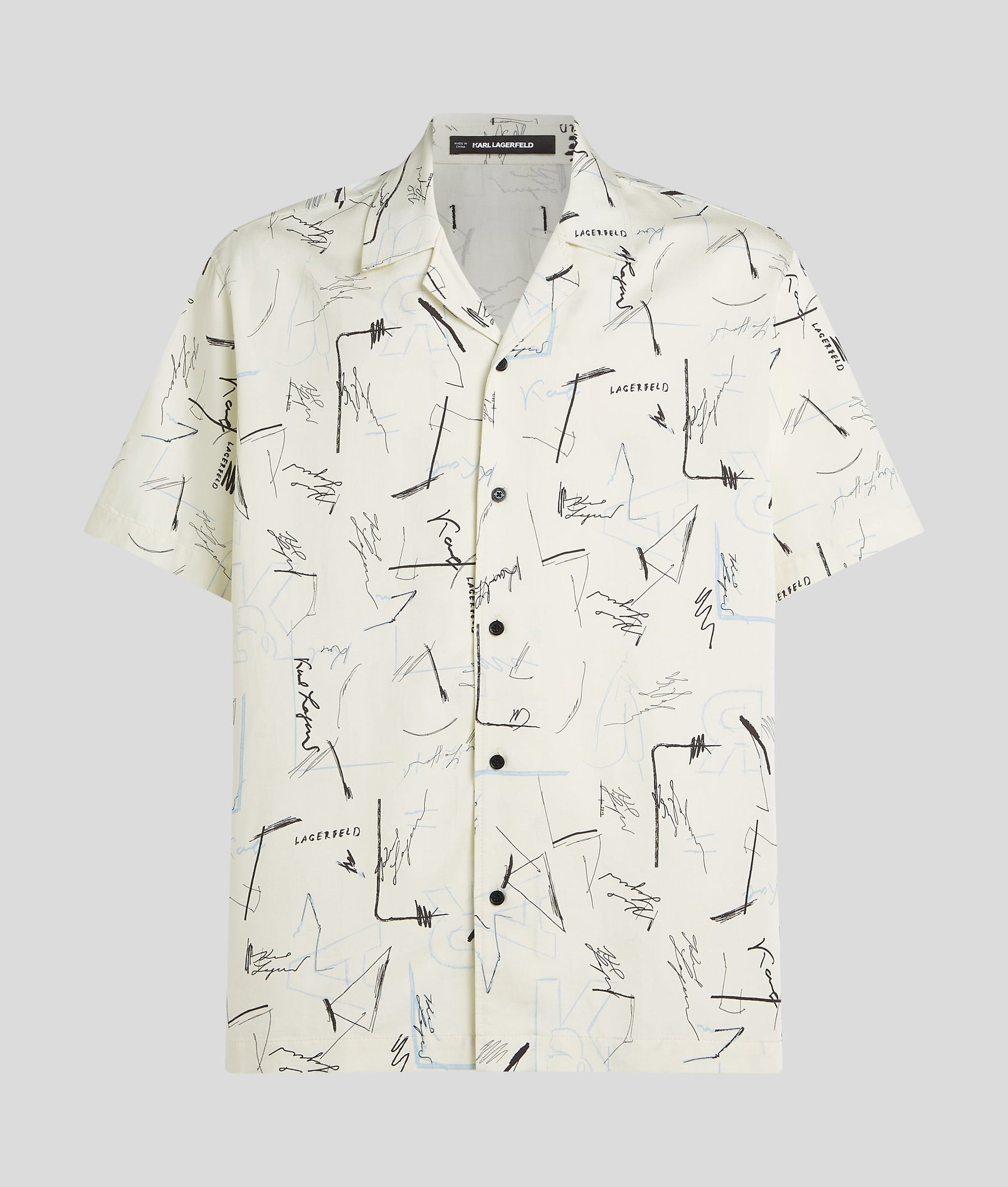 ALL-OVER-PRINT BOWLING SHIRT