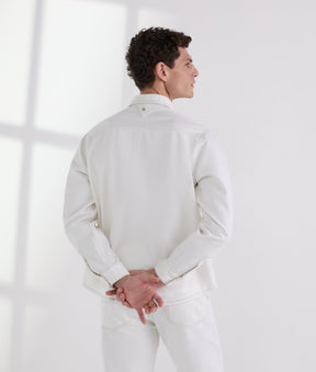 CONTRAST STITCH SHIRT