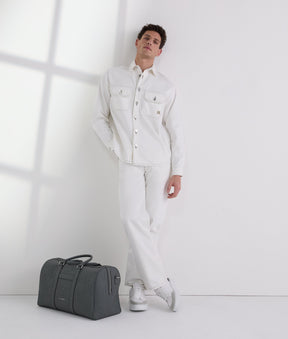 CONTRAST STITCH SHIRT