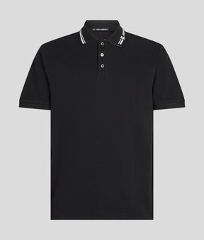 CONTRAST PIPING POLO SHIRT