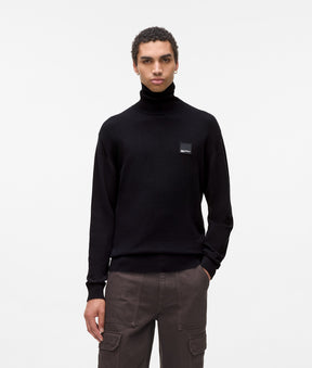 Regular roll-neck jumper