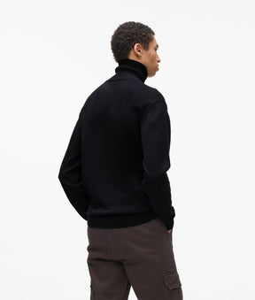 Regular roll-neck jumper