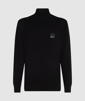 Regular roll-neck jumper
