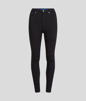 HIGH-WAISTED SKINNY JEANS