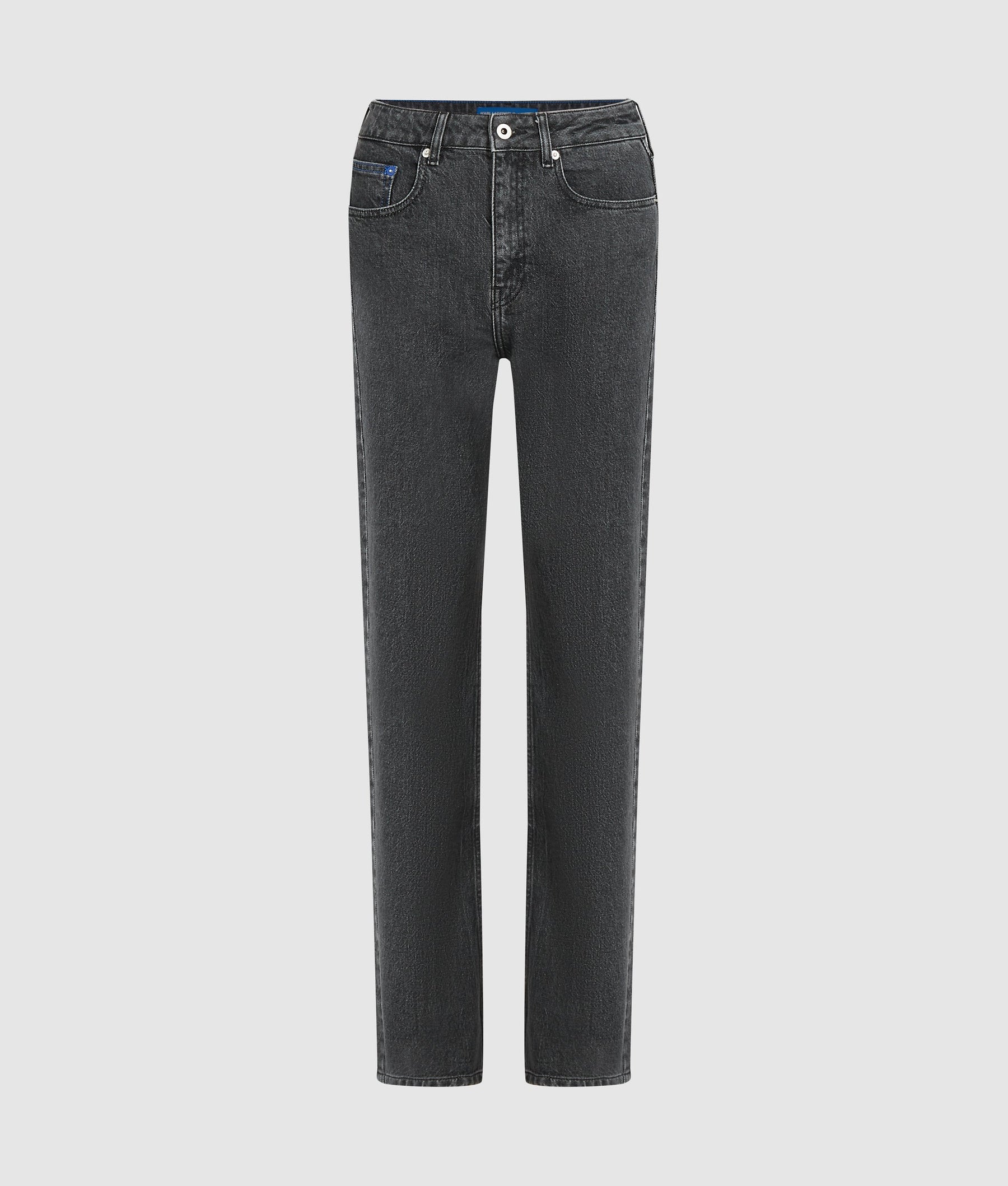 High-rise straight jeans