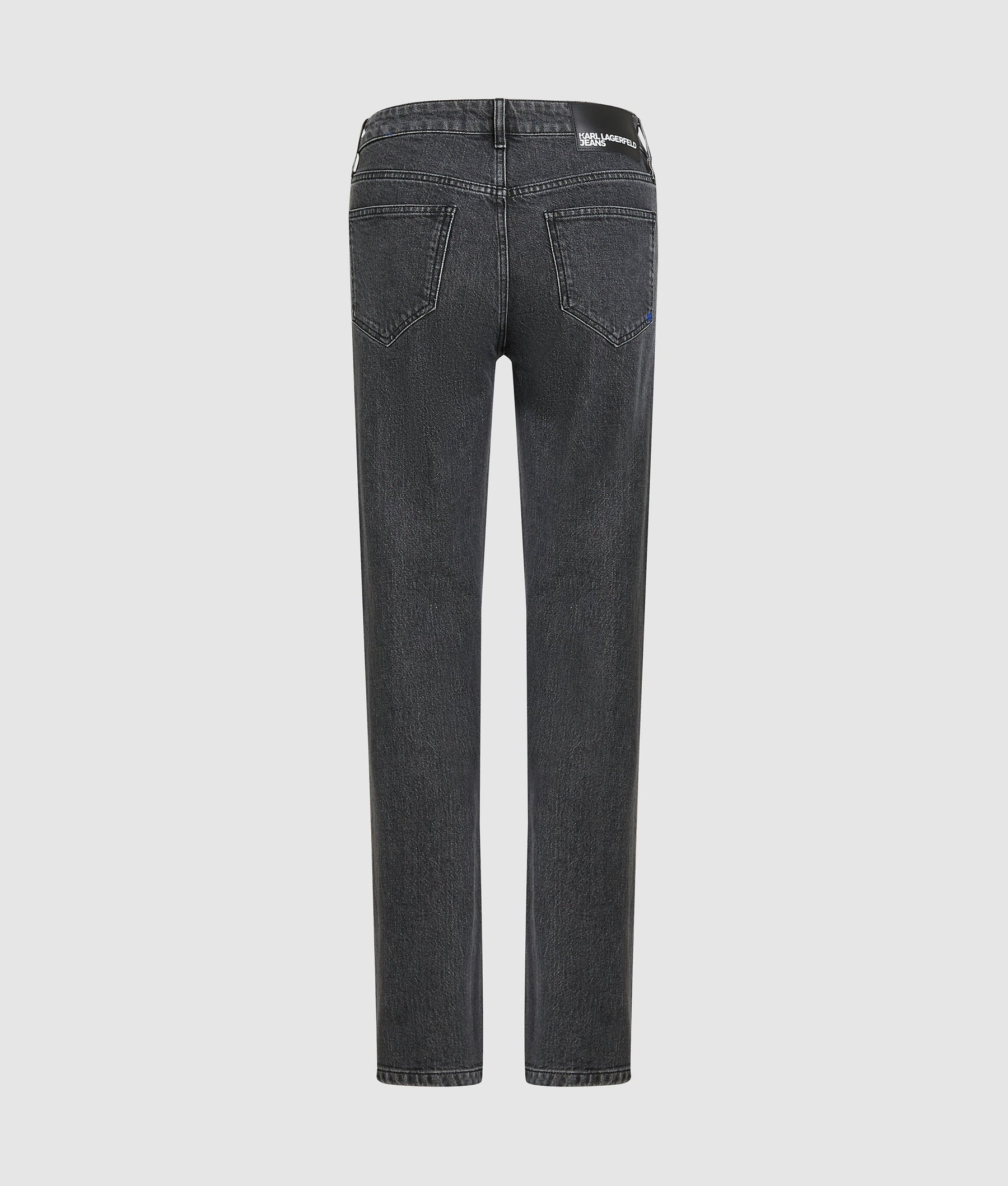 High-rise straight jeans
