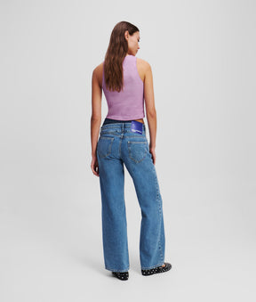 DOUBLE-WAIST RELAXED Jeans