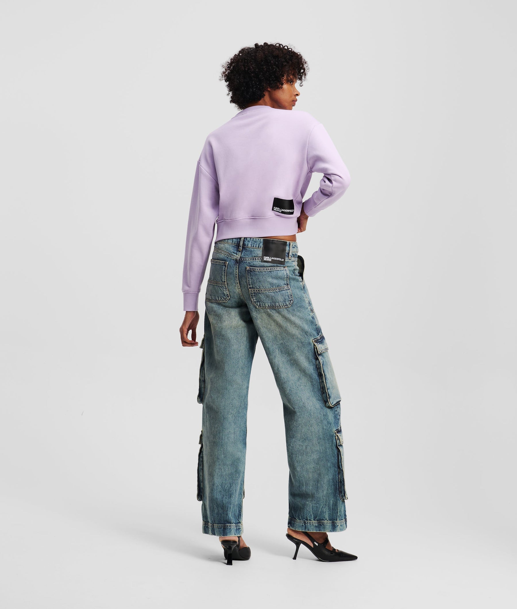 UTILITY MID-RISE RELAXED TROUSERS