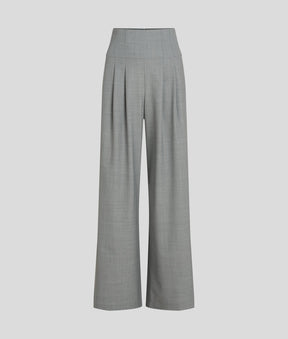 TAILORED WIDE-LEG TROUSERS