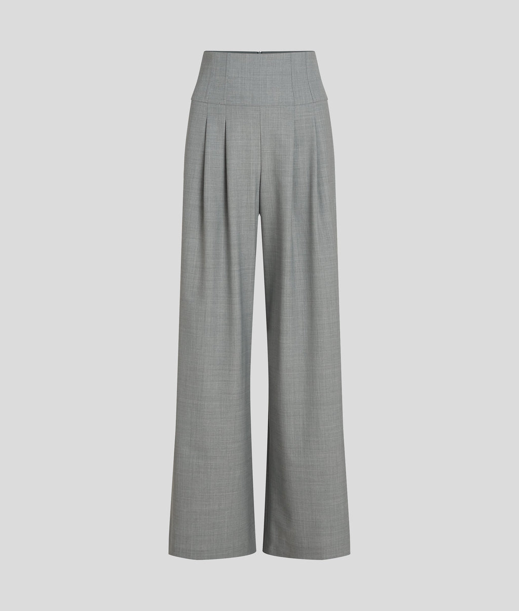 TAILORED WIDE-LEG PANTS