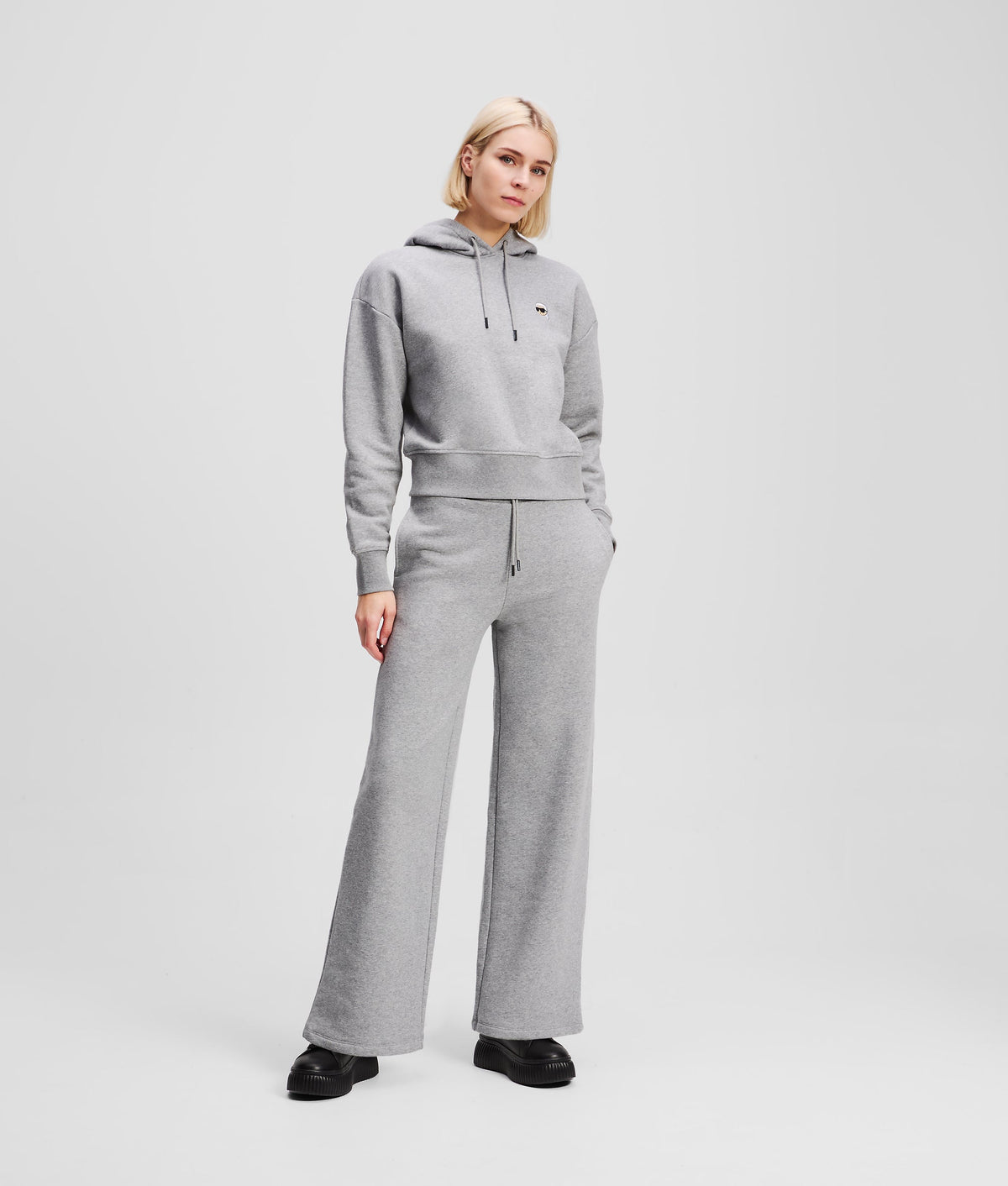 IKON WIDE-LEG TRACK PANTS