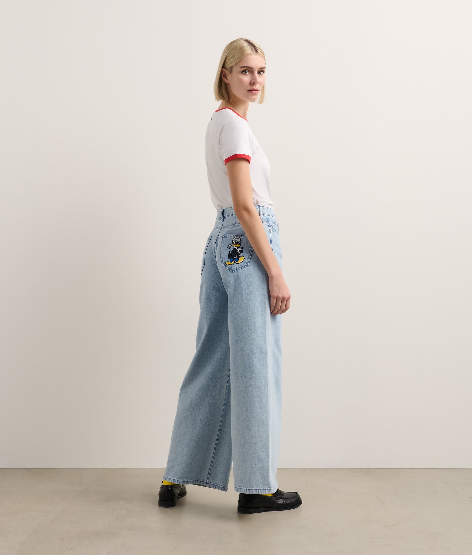 DISNEY X KL WIDE LEG JEANS