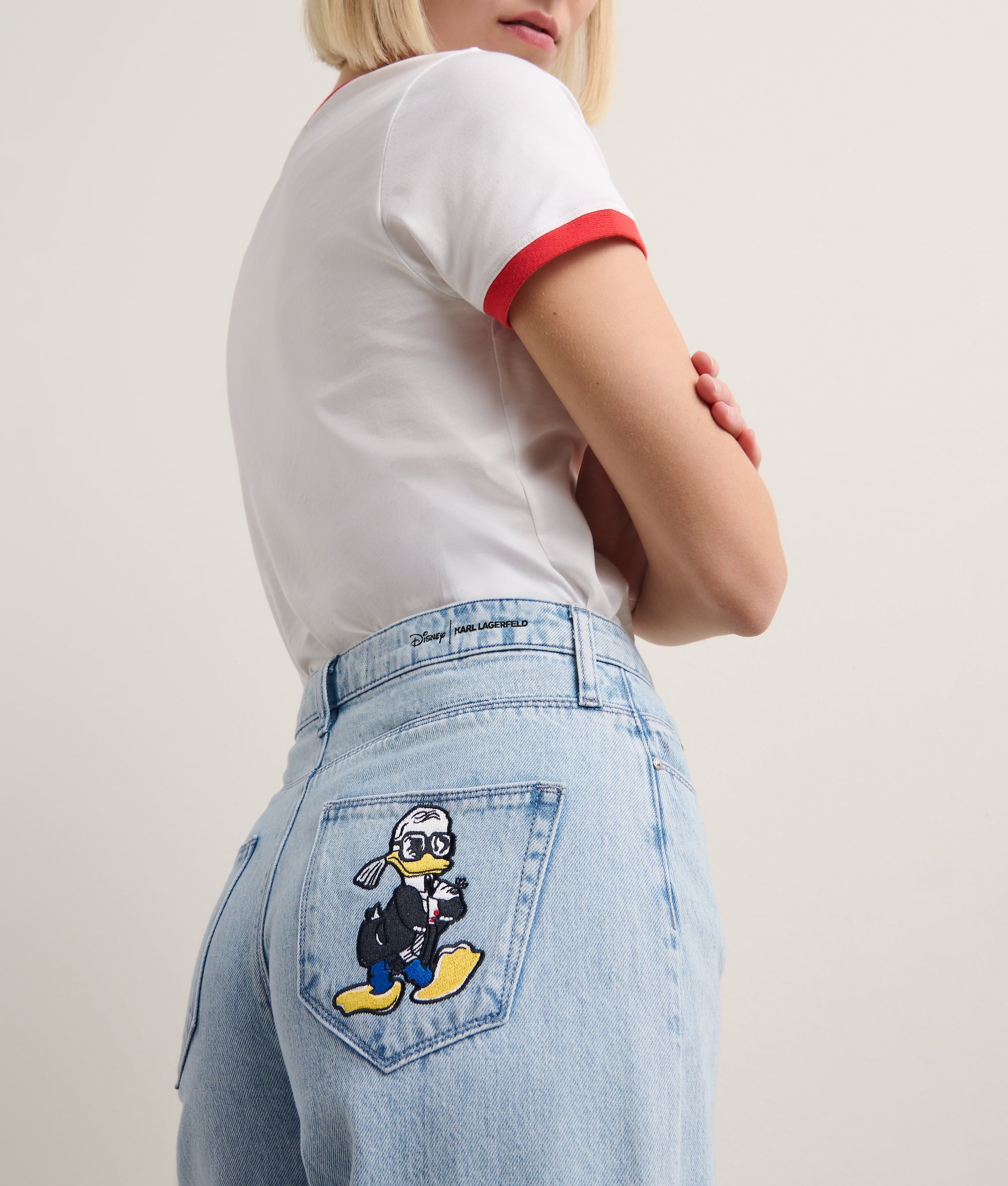 DISNEY X KL WIDE LEG JEANS
