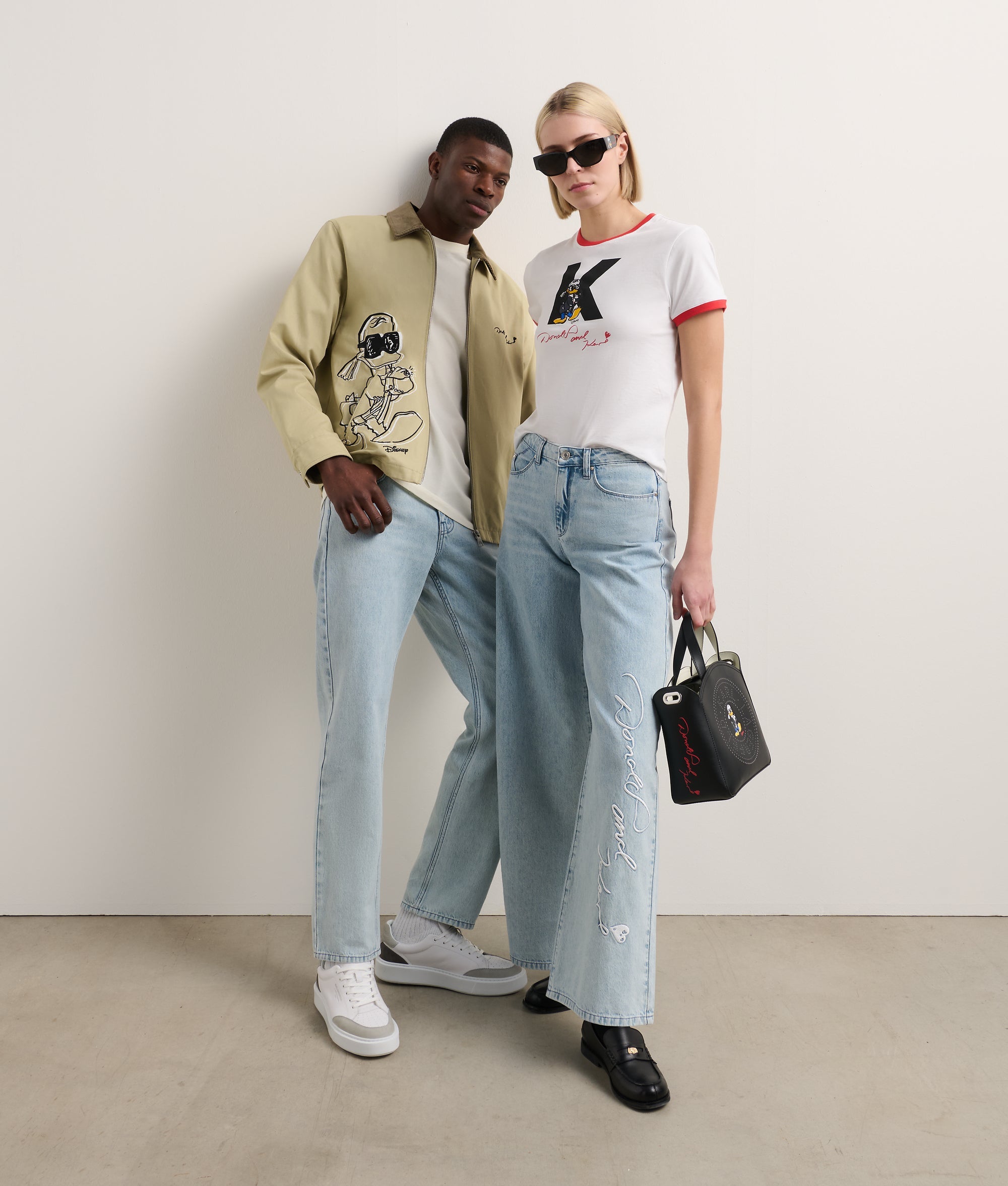 DISNEY X KL WIDE LEG JEANS