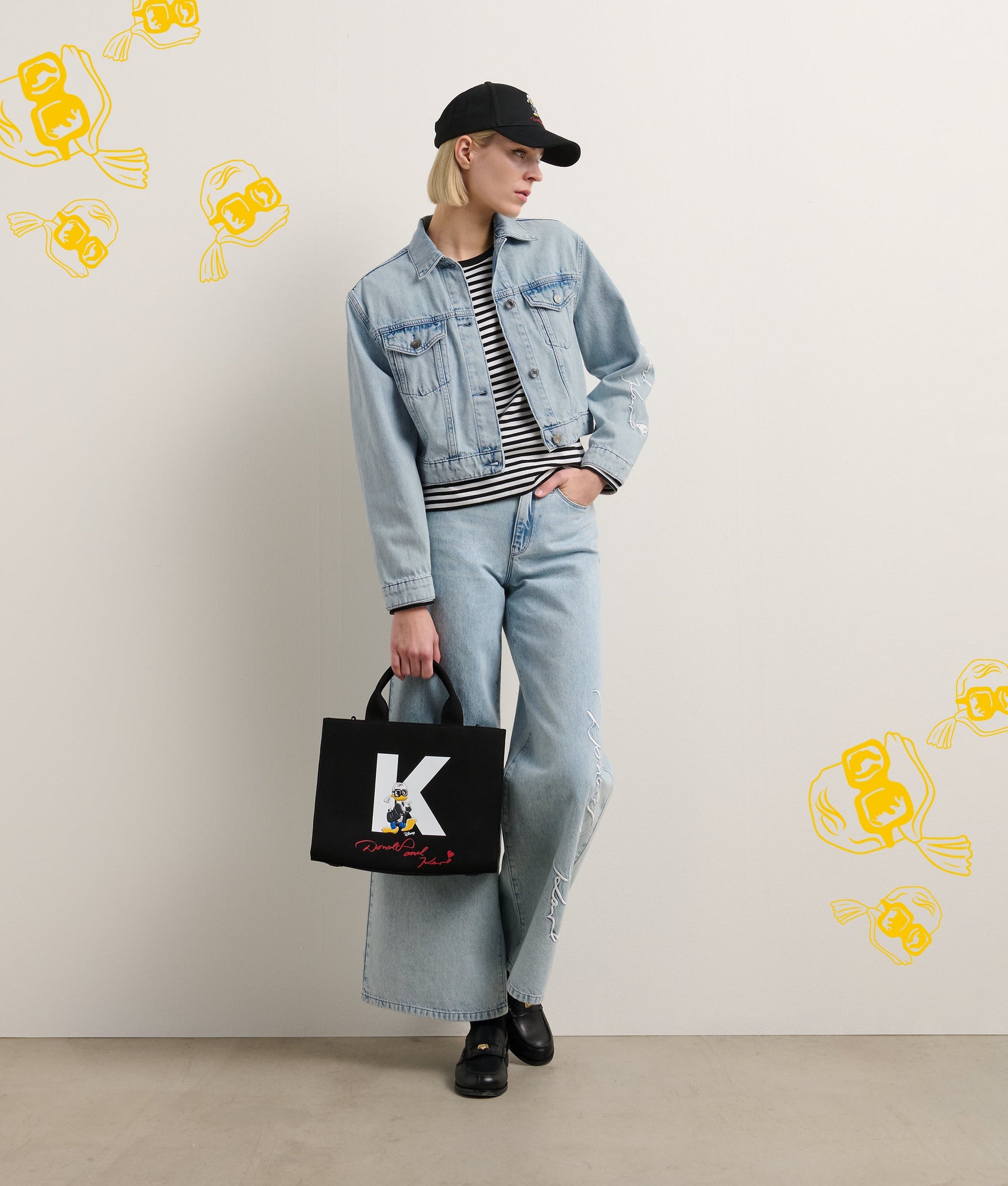 DISNEY X KL WIDE LEG TROUSERS