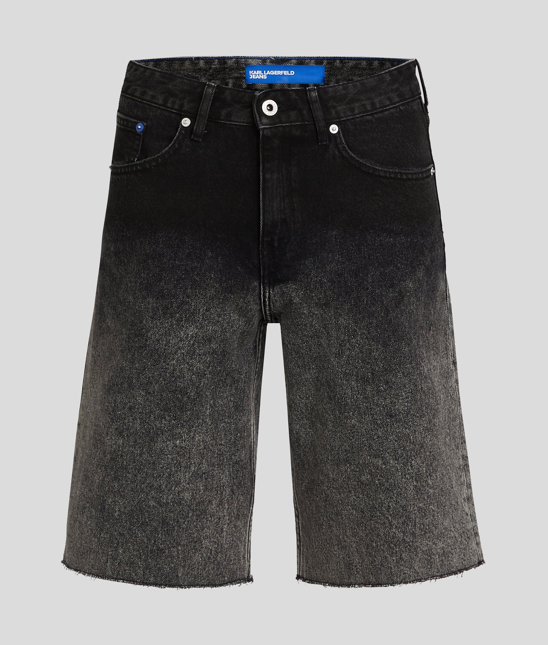 OMBRÉ DENIM SHORTS