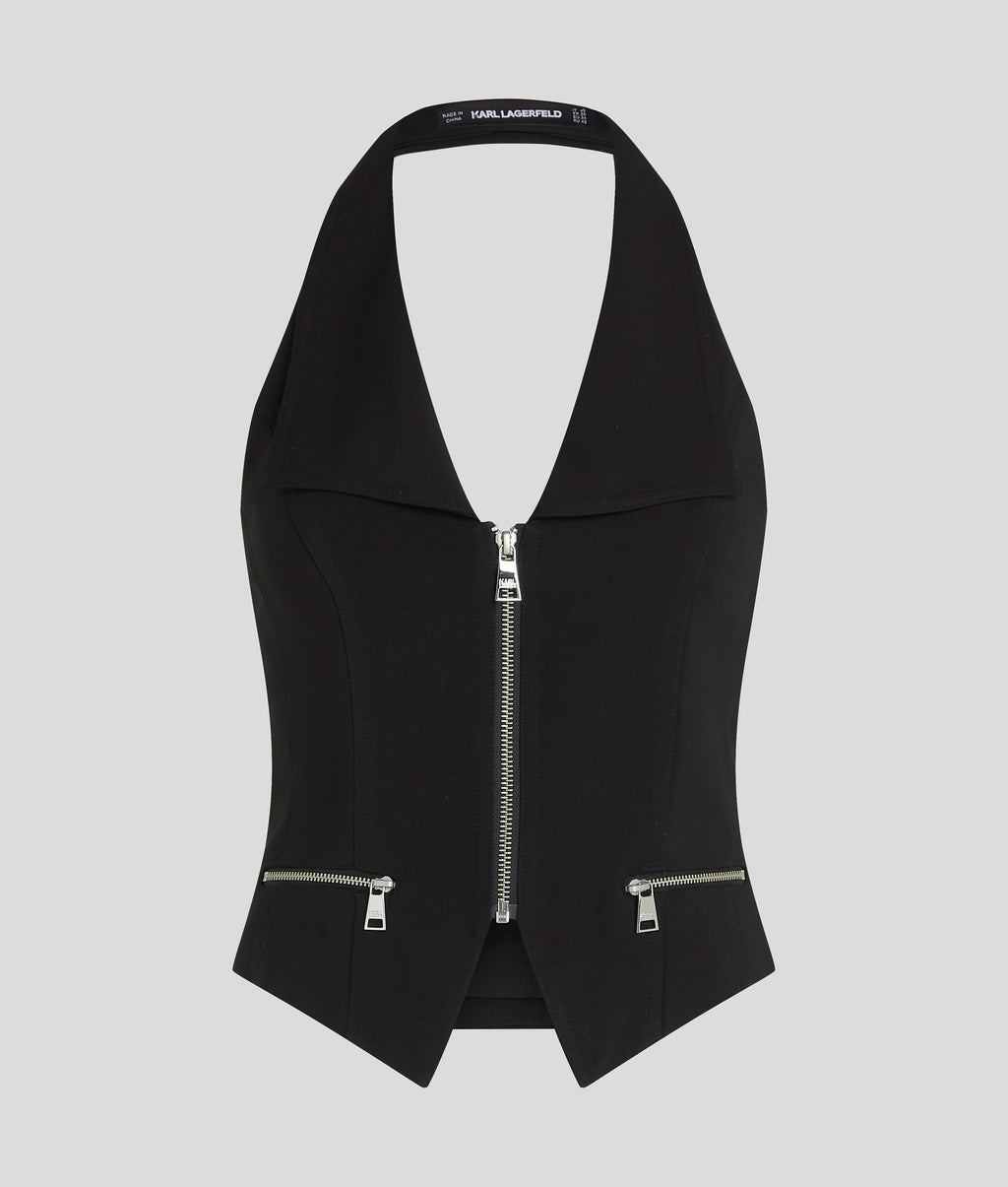 HALTERNECK WAISTCOAT