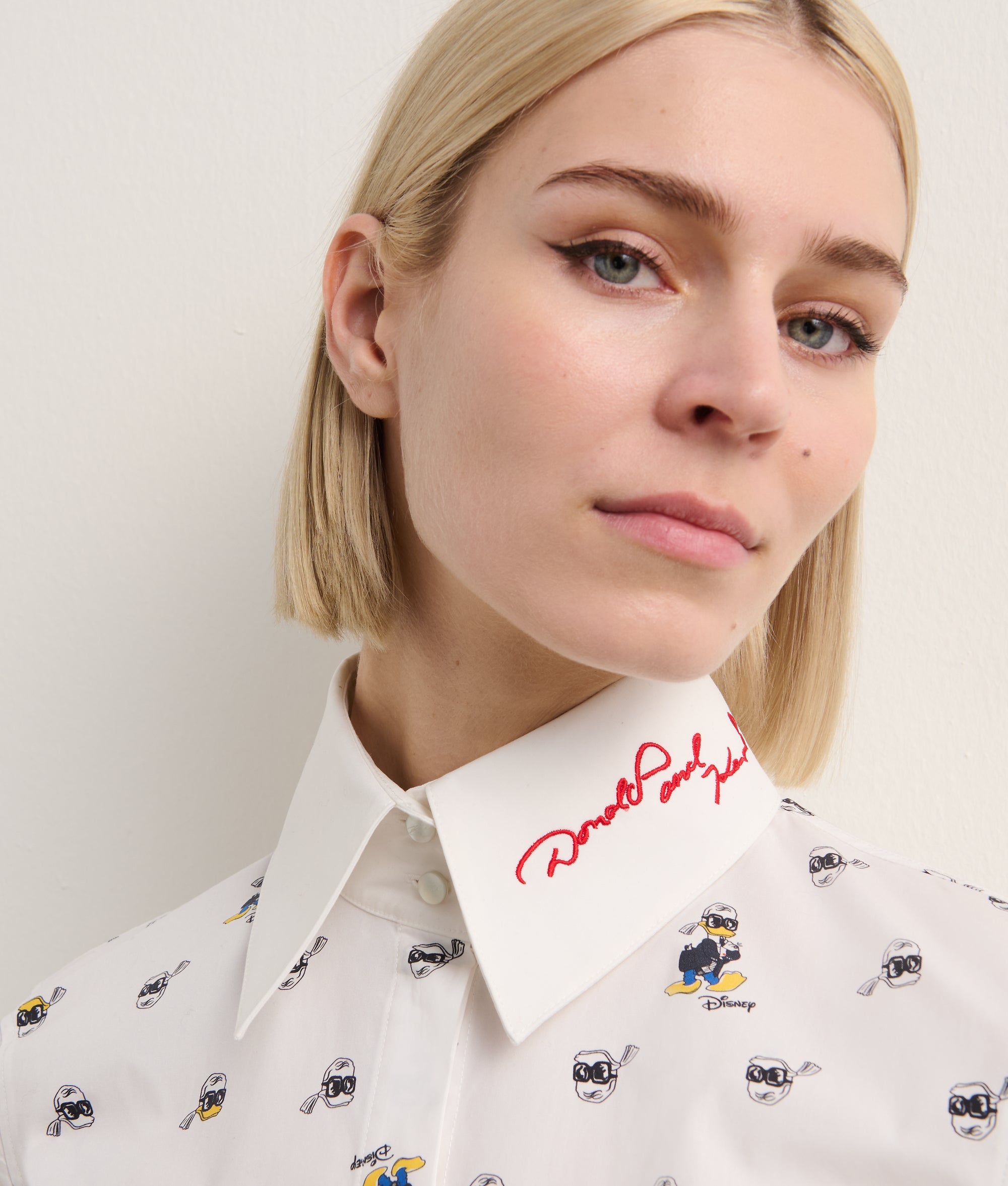DISNEY X KL ALL-OVER PRINT BLOUSE