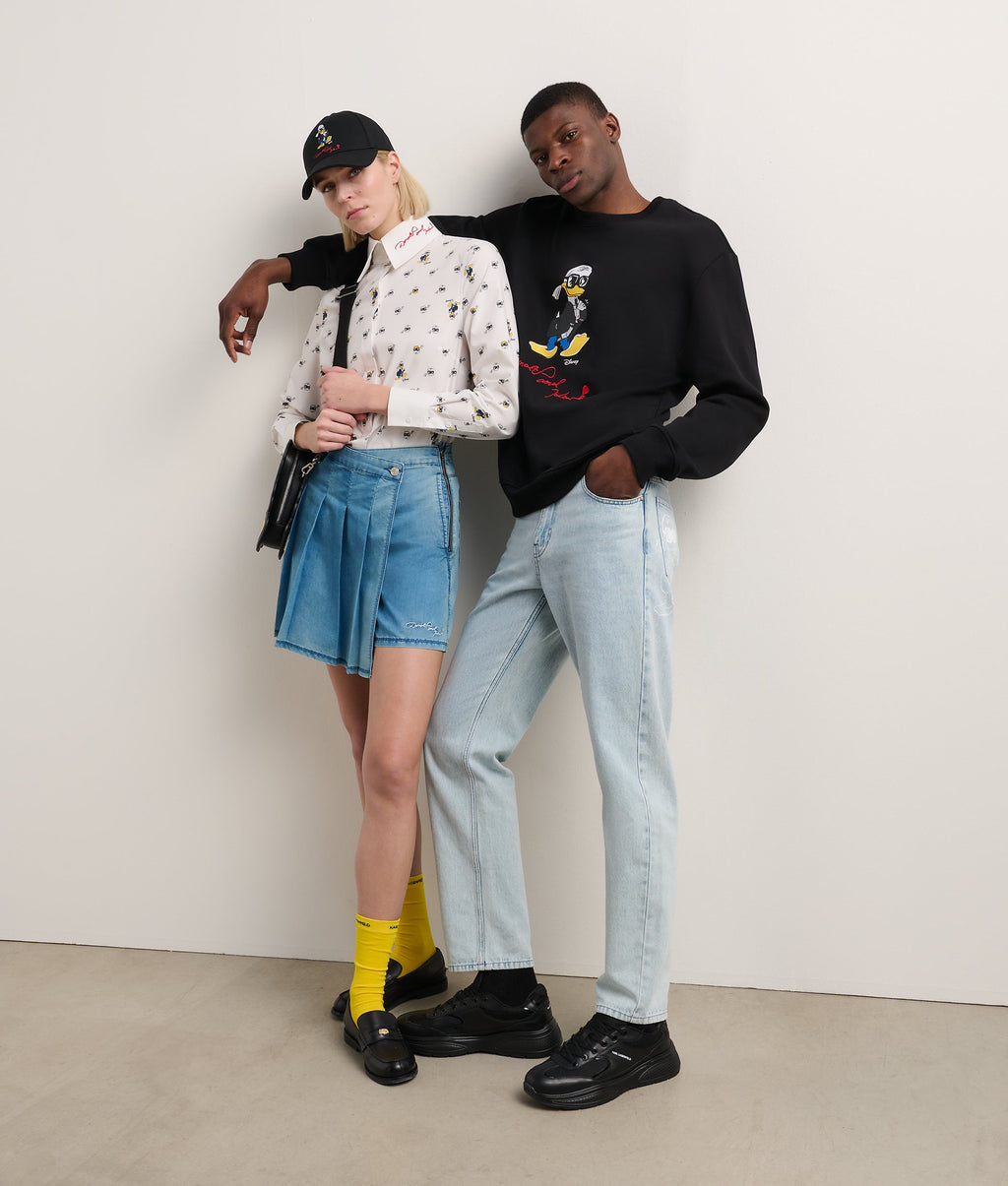 DISNEY X KL ALL-OVER PRINT BLOUSE