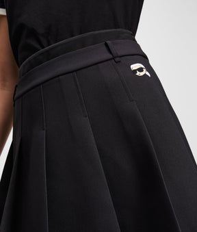 IKON PLEATED MINISKIRT