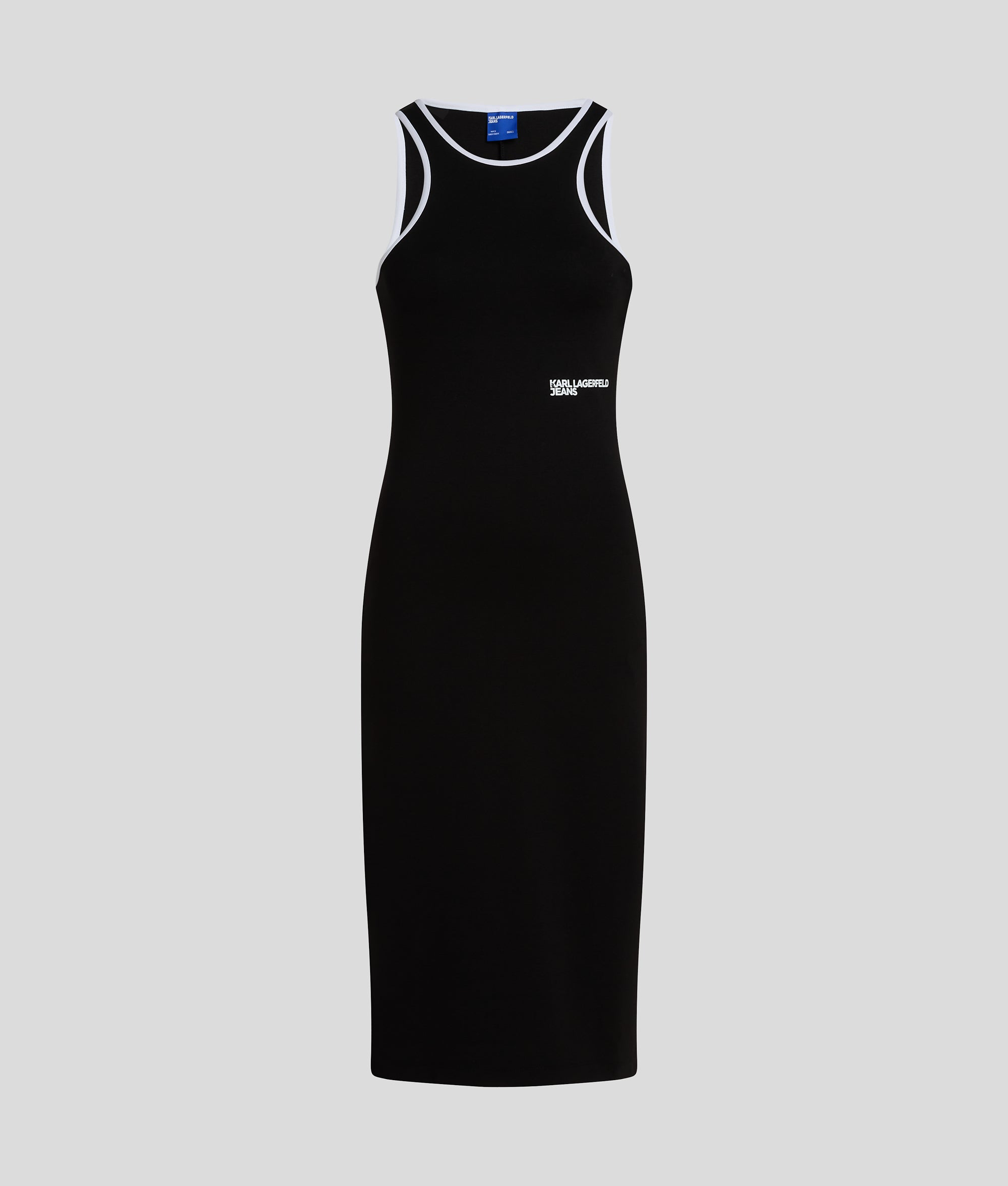 RACER-NECK DRESS
