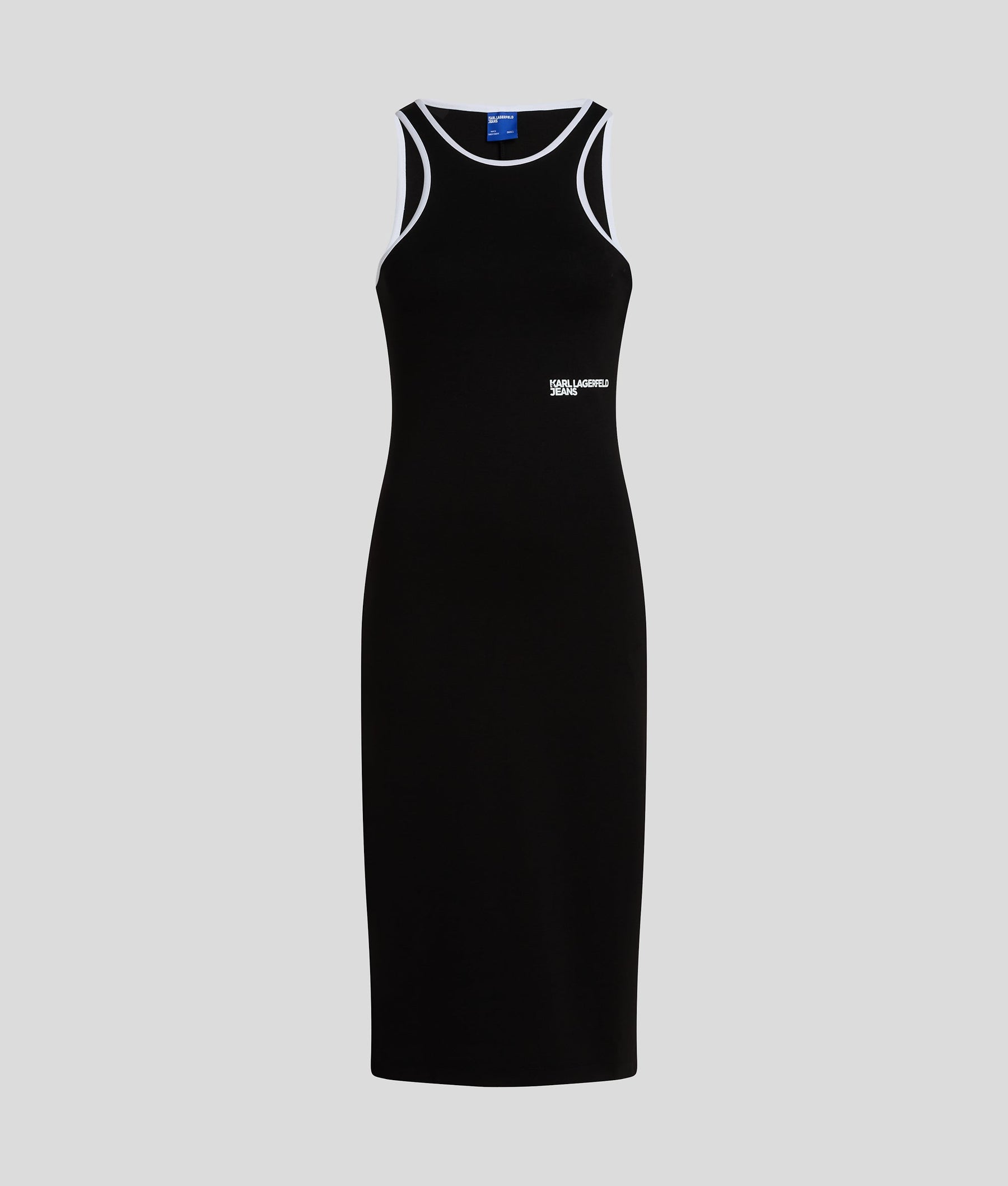 RACER-NECK DRESS