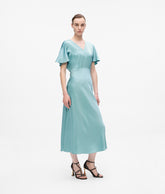 SATIN DRESS