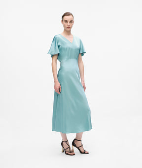 SATIN DRESS