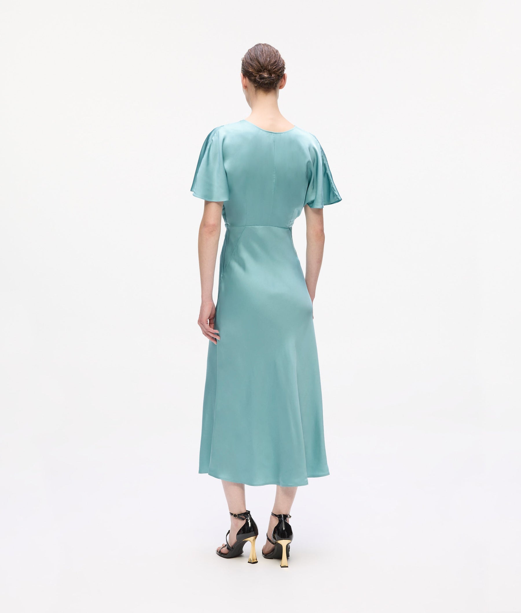 SATIN DRESS