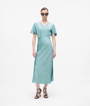 SATIN DRESS