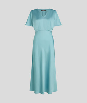 SATIN DRESS